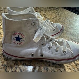 Converse All Star White High-Top Sneakers